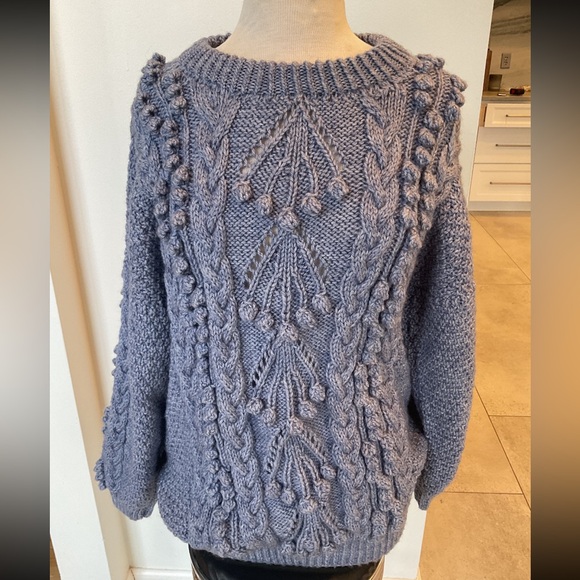 Aran Crafts Wool Blend Sweater - Picture 1 of 7